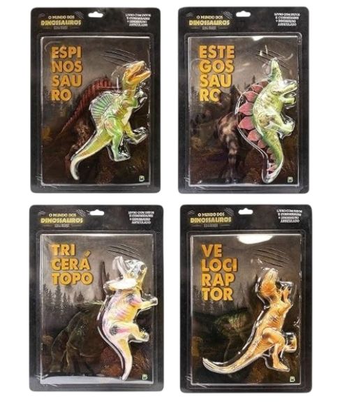 LIVRO O MUNDO DOS DINOSSAUROS
